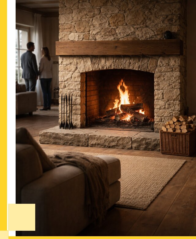 Открытые камины под ключ в Вятских Поляне от 152250 р. ЭриданВтс