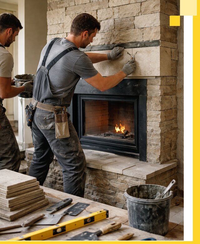 Проектирование и установка открытых каминов в Вятских Поляне