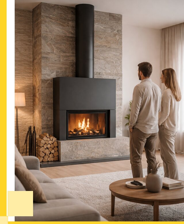 Закрытые камины под ключ в Вятских Поляне от 121800 р., ЭриданВтс