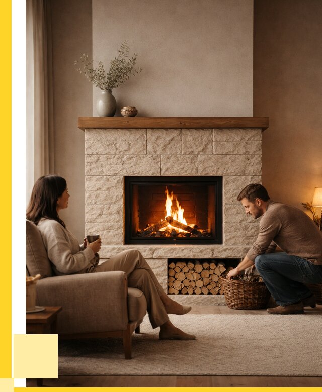 Камины для дома в Вятских Поляне под ключ от 152250 р. | ЭриданВтс