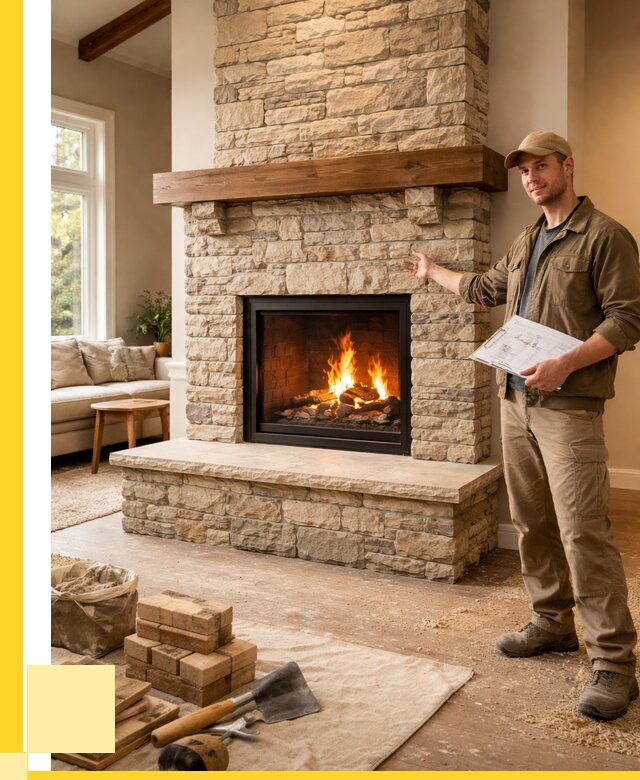 Камины под ключ в Вятских Поляне от 182700 р. | ЭриданВтс — установка