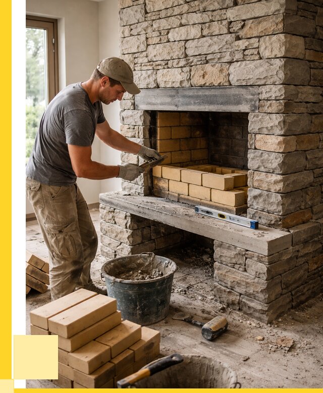 Кладка каминов и камина в Вятских Поляне от 25375 р. ЭриданВтс