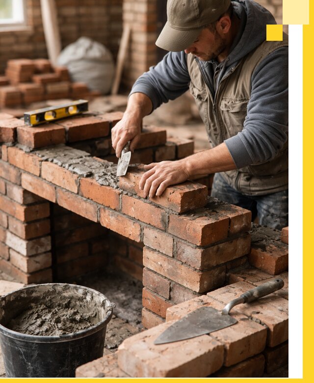 Кладка каминов под ключ в Вятских Поляне профессиональная отделка и монтаж