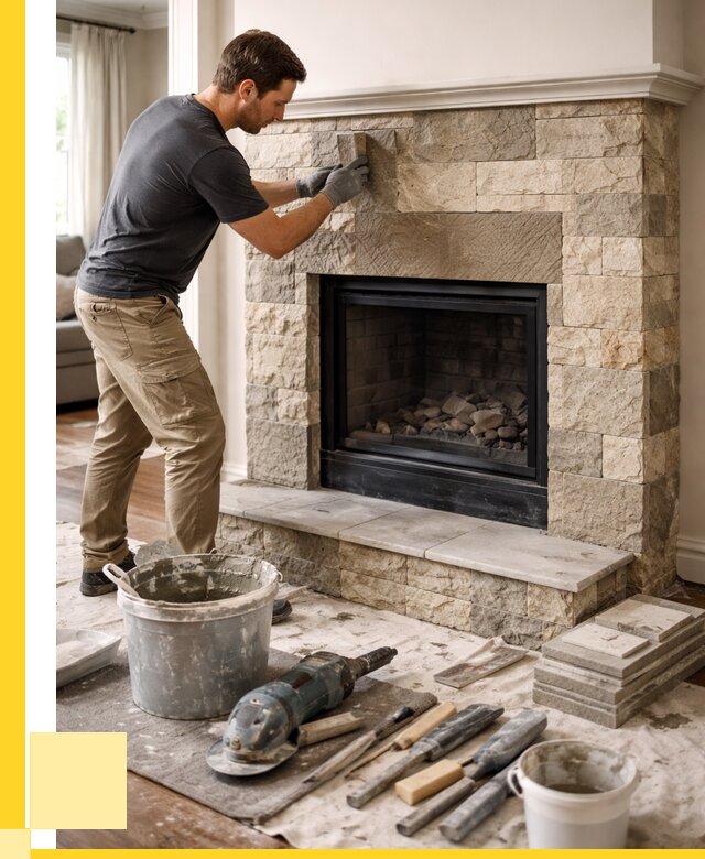 Ремонт каминов и печей в Вятских Поляне от 15225 р. | ЭриданВтс