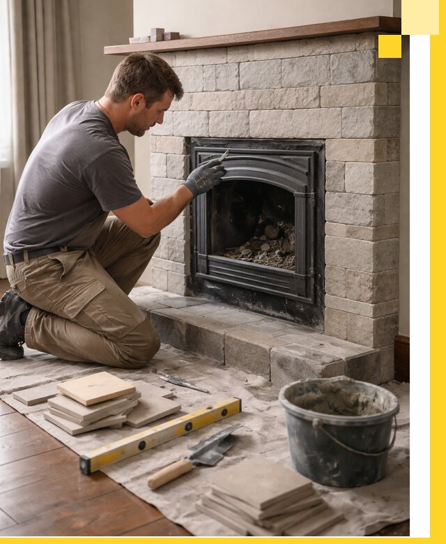 Профессиональный ремонт каминов в Вятских Поляне восстановление и сервис