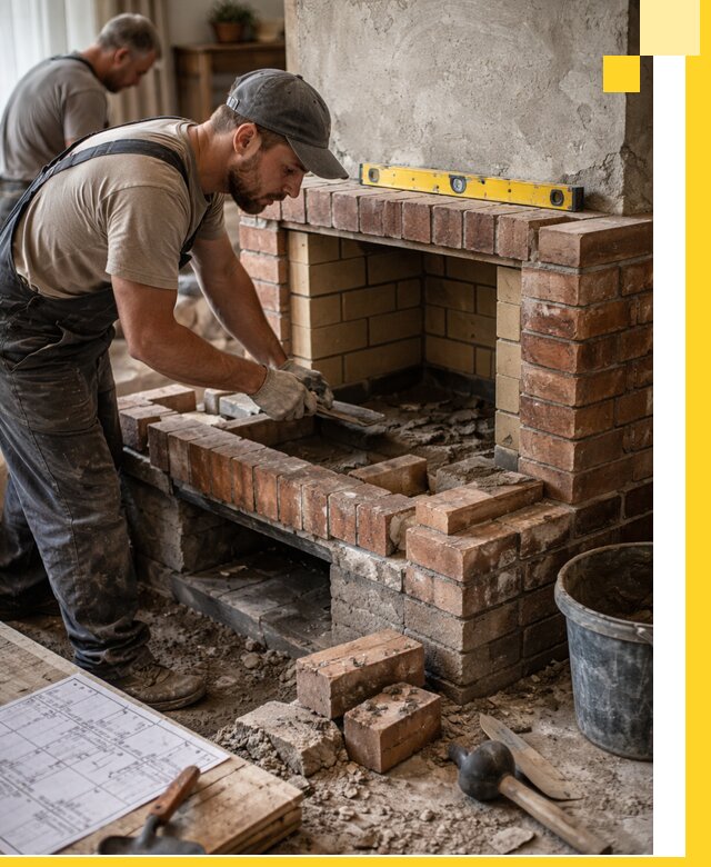 Изготовление и установка каминопечей под ключ в Вятских Поляне