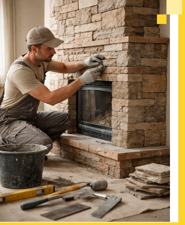 Проектирование и установка печей-каминов под ключ в Вятских Поляне