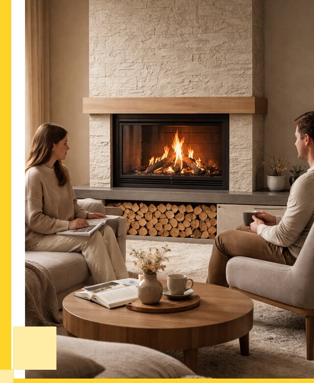 Камины со стеклом в Вятских Поляне от 182700 р. | ЭриданВтс — топки 3 стекла