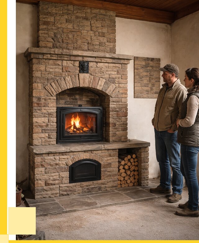 Кирпичная печь под ключ в Вятских Поляне от 152250 р. | ЭриданВтс