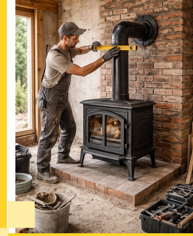 Монтаж печей установка банной печи в Вятских Поляне от 15225 р. | ЭриданВтс