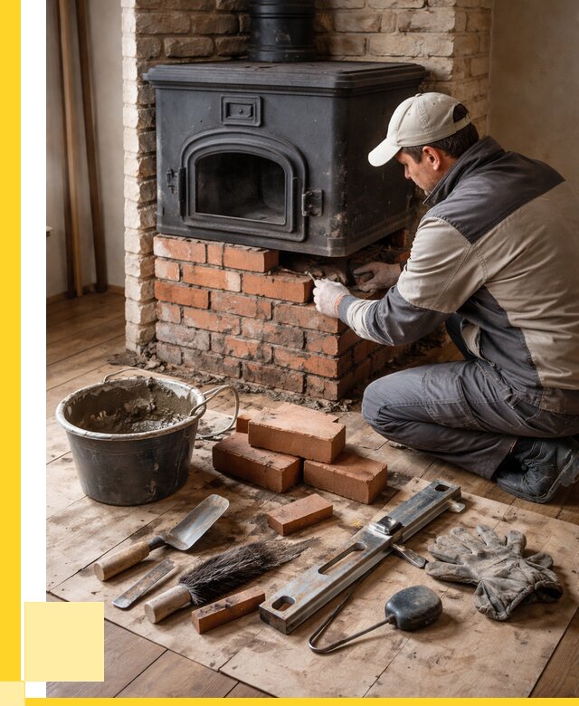 Ремонт печей в Вятских Поляне от 12180 р., услуги печника ЭриданВтс