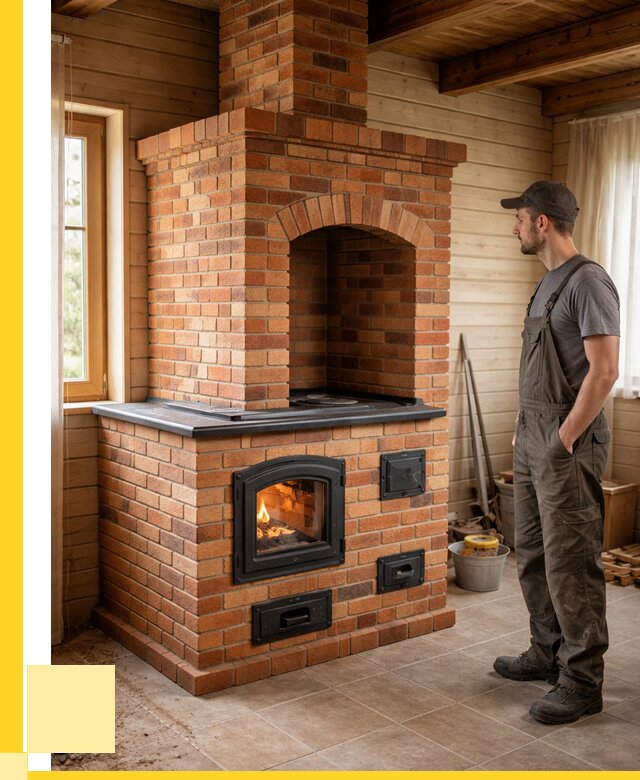 Кирпичные печи в Вятских Поляне: купить от 152250 р. | ЭриданВтс
