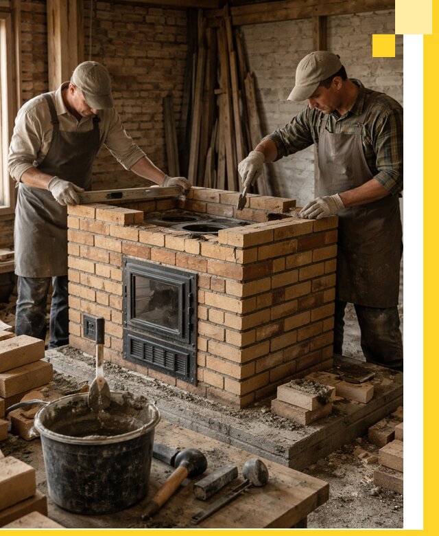 Изготовление и установка варочных печей под ключ в Вятских Поляне