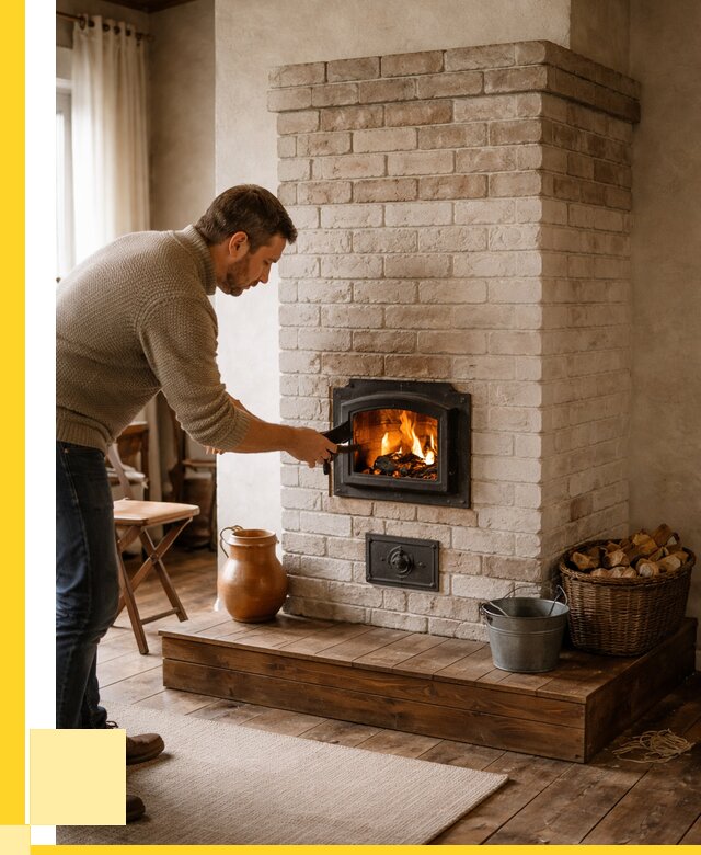 Печь голландка из кирпича в Вятских Поляне от 86275 р. | ЭриданВтс