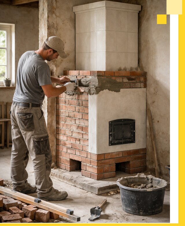 Изготовление и установка печей-голландок под ключ в Вятских Поляне