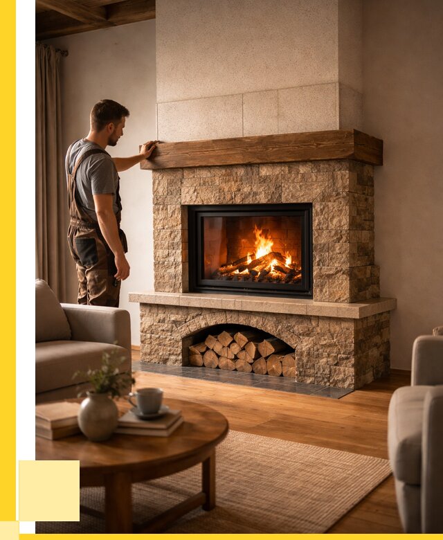 Печи камины для дома под ключ в Вятских Поляне от 55825 р. | ЭриданВтс