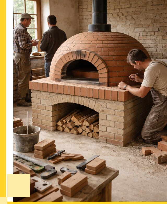 Помпейская печь дровяная для пиццы в Вятских Поляне | ЭриданВтс от 203000 р.