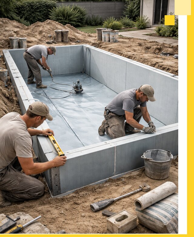 Профессиональный монтаж бассейнов под ключ в Вятских Поляне с гарантией