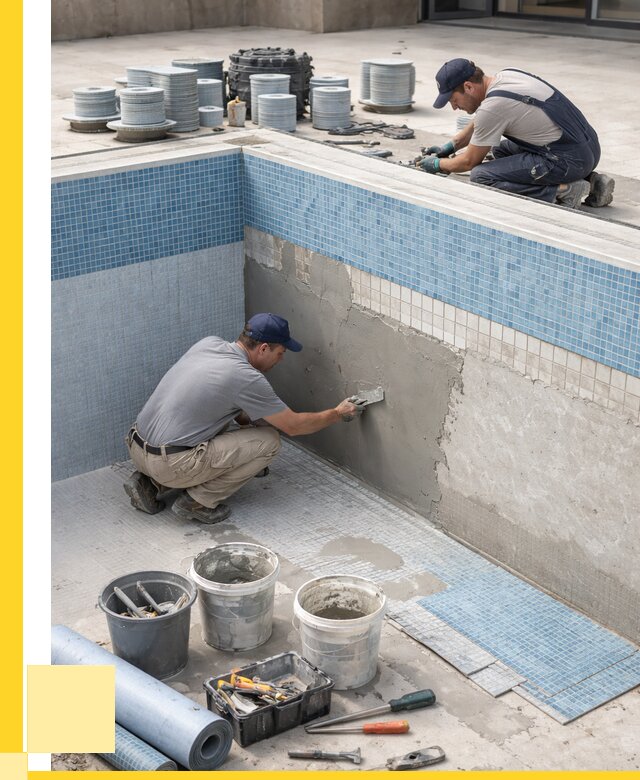 Ремонт и обслуживание бассейнов в Вятских Поляне от 25375 р. | ЭриданВтс