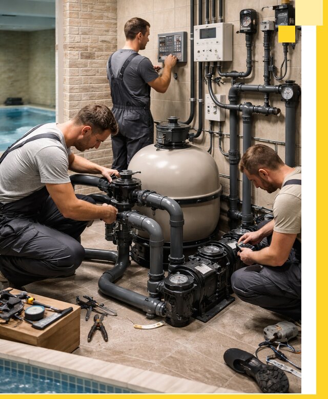 Комплексное оборудование для бассейнов под ключ в Вятских Поляне