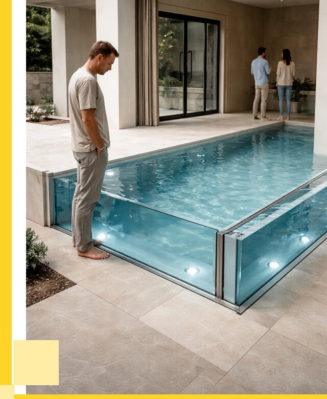 Стеклянные бассейны в Вятских Поляне от 1218000 р. | ЭриданВтс — мозаика