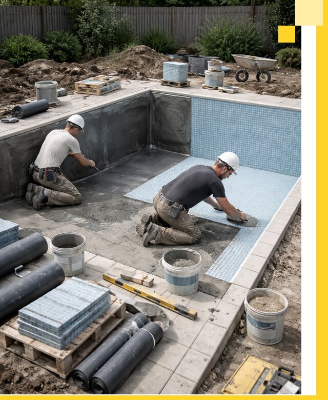 Проектирование и строительство стационарных бассейнов в Вятских Поляне