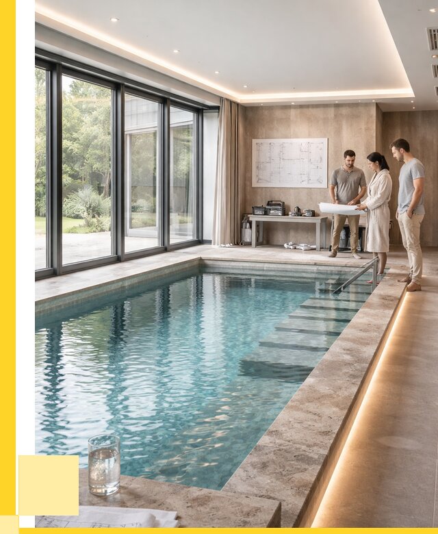 Закрытые бассейны под ключ в Вятских Поляне от 2537500 р. | ЭриданВтс