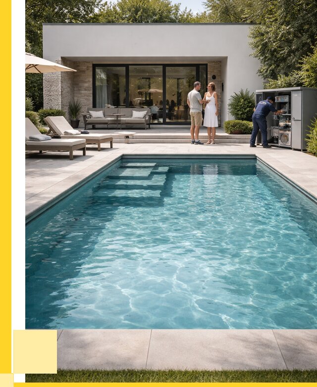 Бассейн в доме в Вятских Поляне под ключ от 1218000 р. | ЭриданВтс