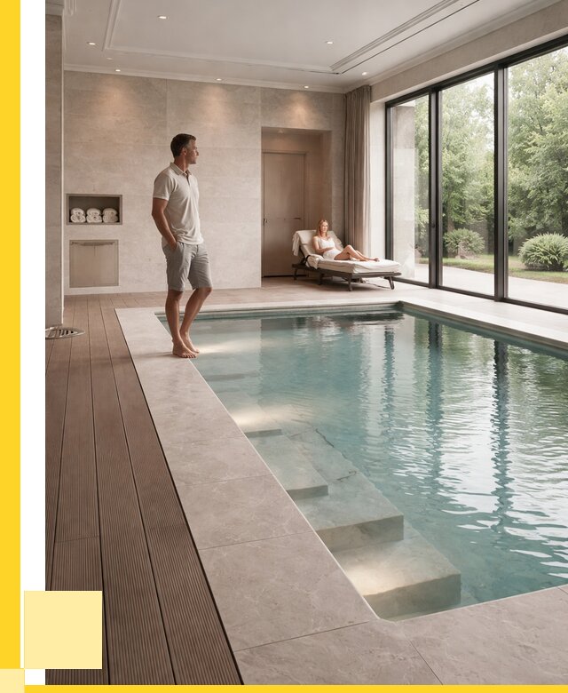 Бассейны в коттедже под ключ в Вятских Поляне от 1218000 р. | ЭриданВтс