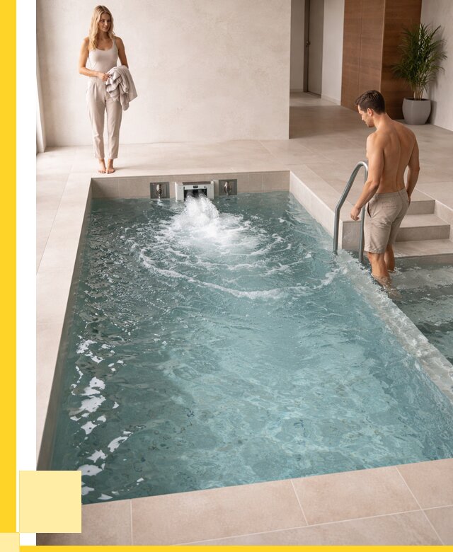 Бассейн с противотоком в Вятских Поляне от 253750 р. | ЭриданВтс