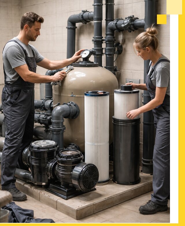 Фильтры и системы фильтрации для бассейнов в Вятских Поляне