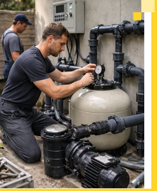 Поставка и монтаж фильтровального оборудования для бассейнов в Вятских Поляне