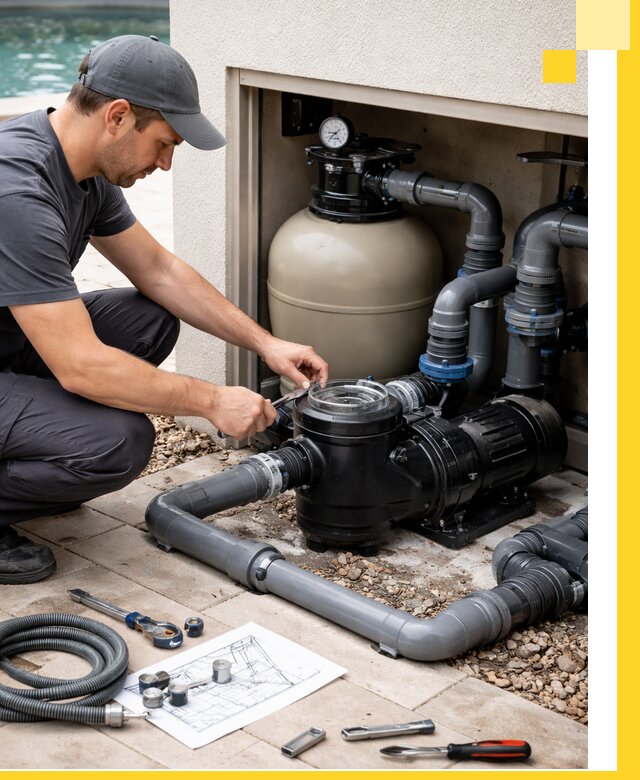 Поставка, монтаж и сервис насосов для бассейнов в Вятских Поляне