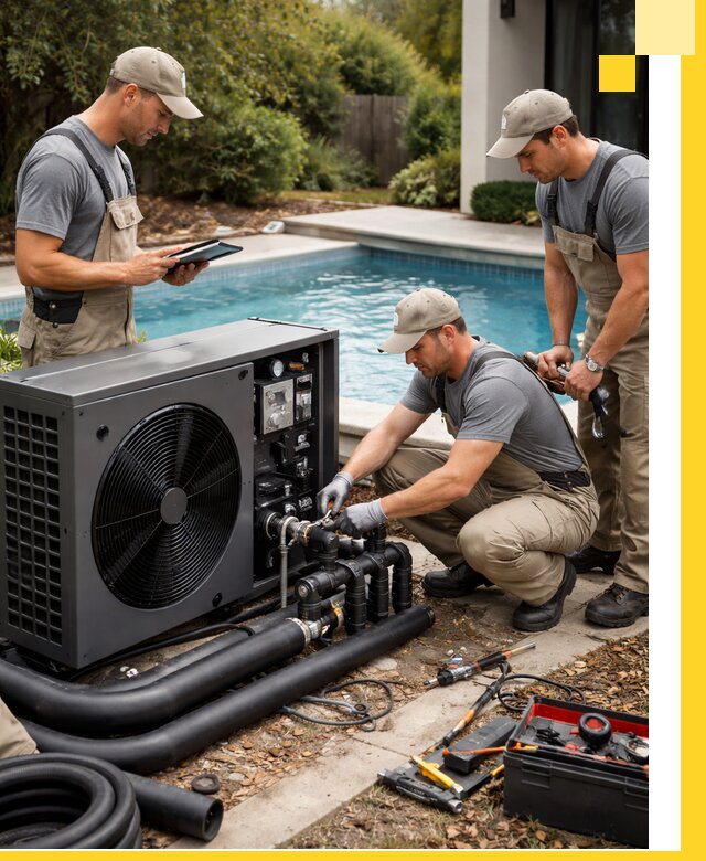 Проектирование и установка тепловых насосов для бассейнов в Вятских Поляне