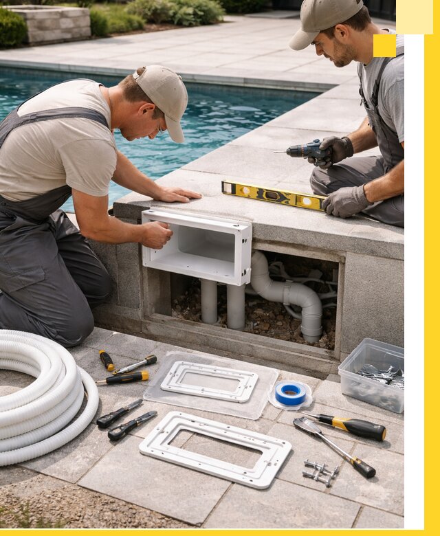 Поставка и установка скиммеров для бассейнов в Вятских Поляне