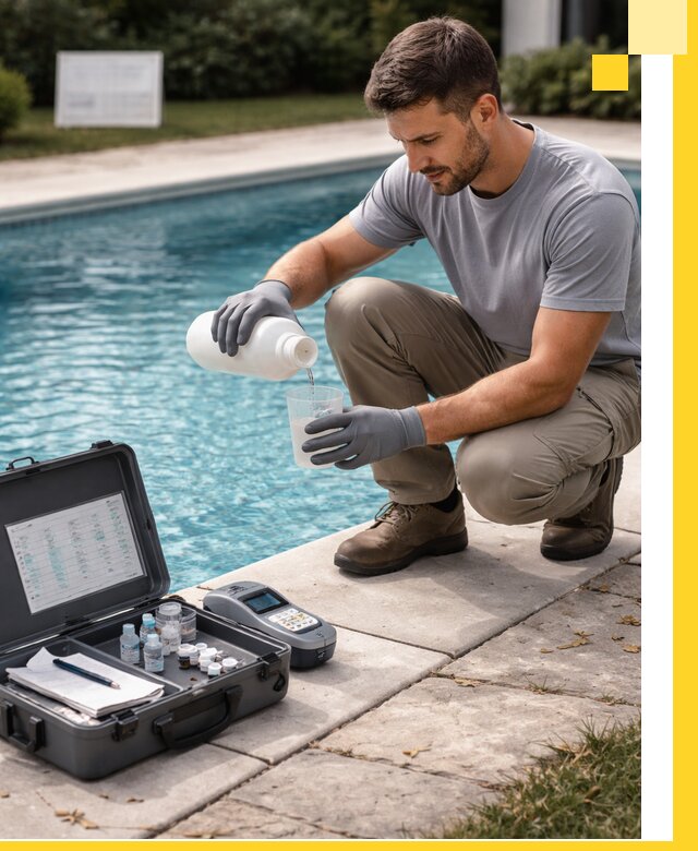 Профессиональная дезинфекция воды в бассейне в Вятских Поляне