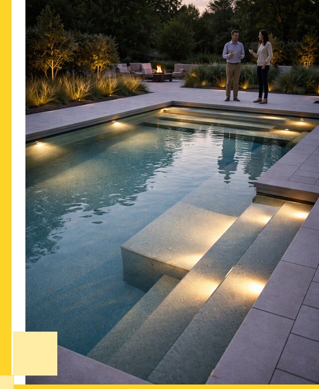 Освещение бассейнов в Вятских Поляне под ключ от 25375 р. | ЭриданВтс