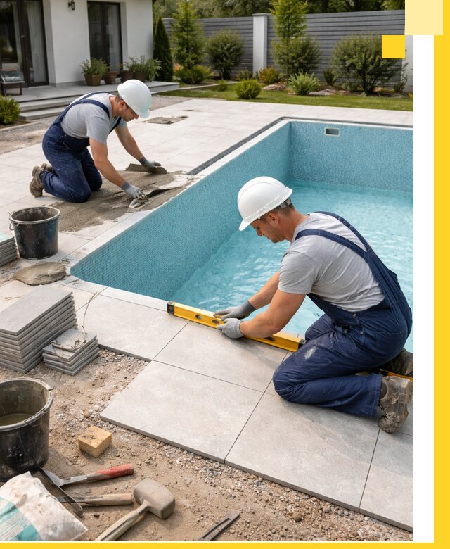 Строительство и монтаж плавательных бассейнов под ключ в Вятских Поляне