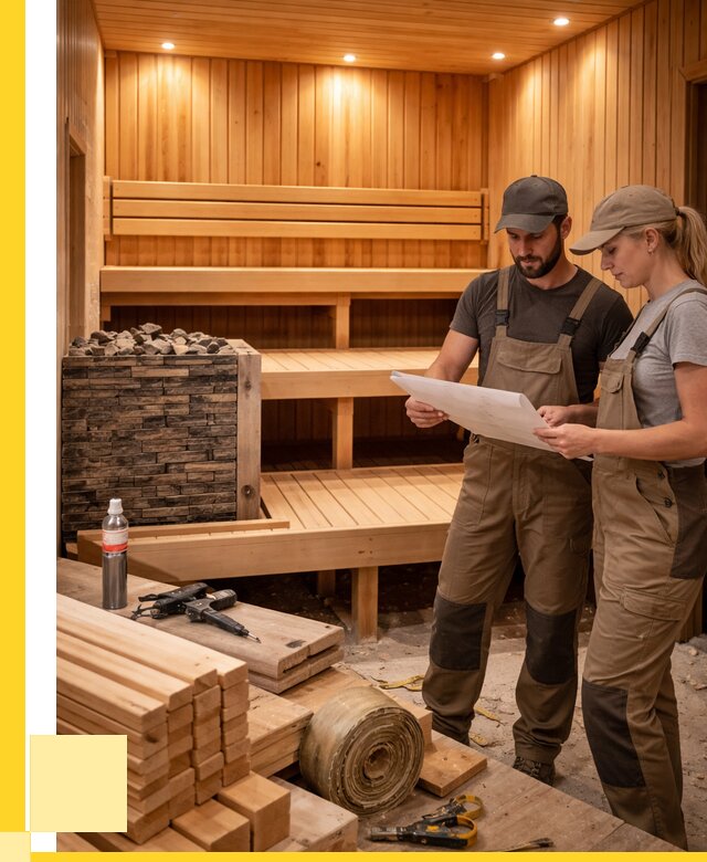 Строительство саун в Вятских Поляне под ключ от 253750 р., ЭриданВтс