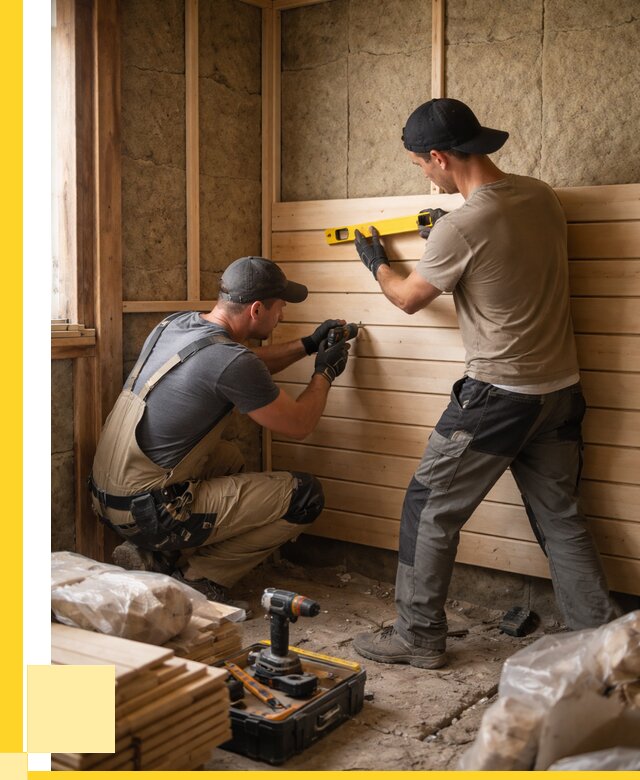 Ремонт саун в Вятских Поляне под ключ от 20300 р. сейчас ЭриданВтс