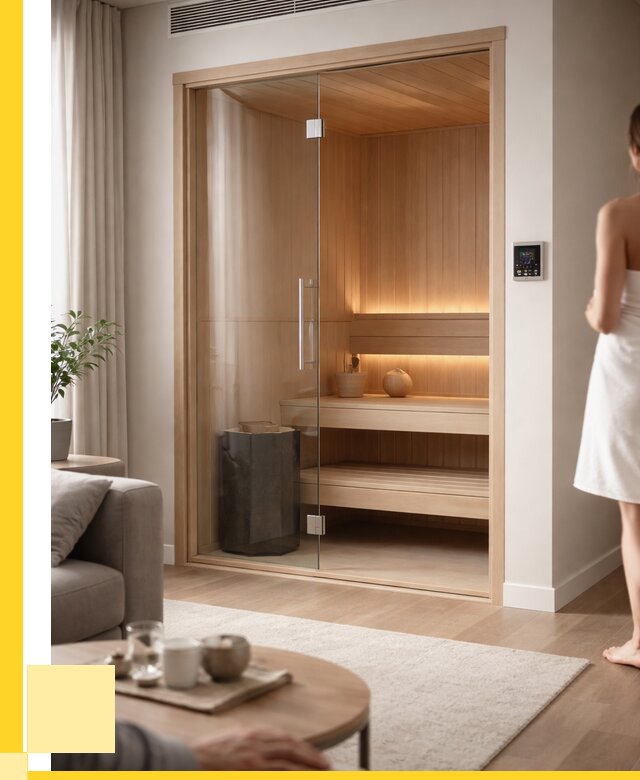 Сауна в квартире под ключ в Вятских Поляне от 121800 р. ЭриданВтс