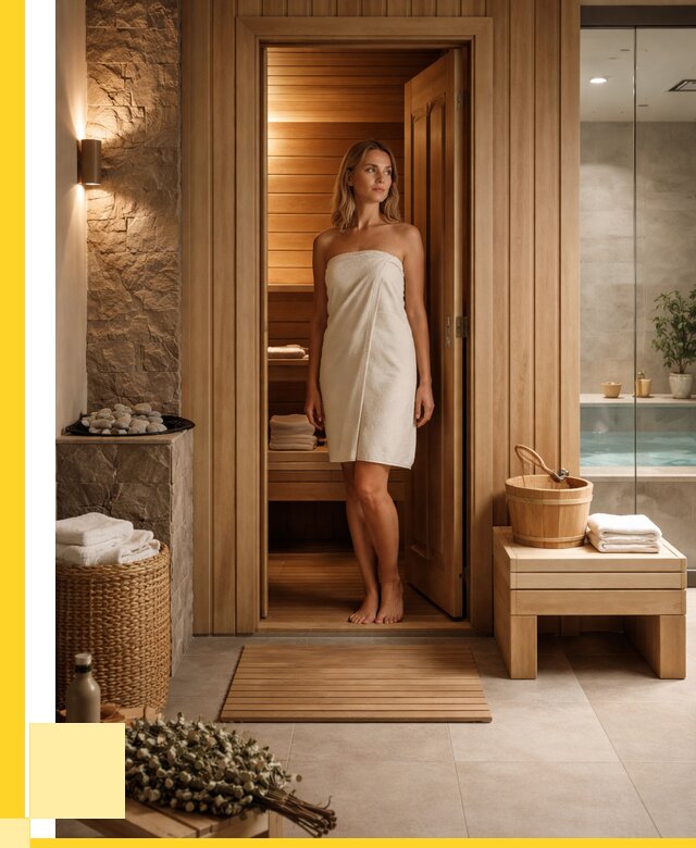 Купить готовую сауну для дома в Вятских Поляне от 203000 р. | ЭриданВтс