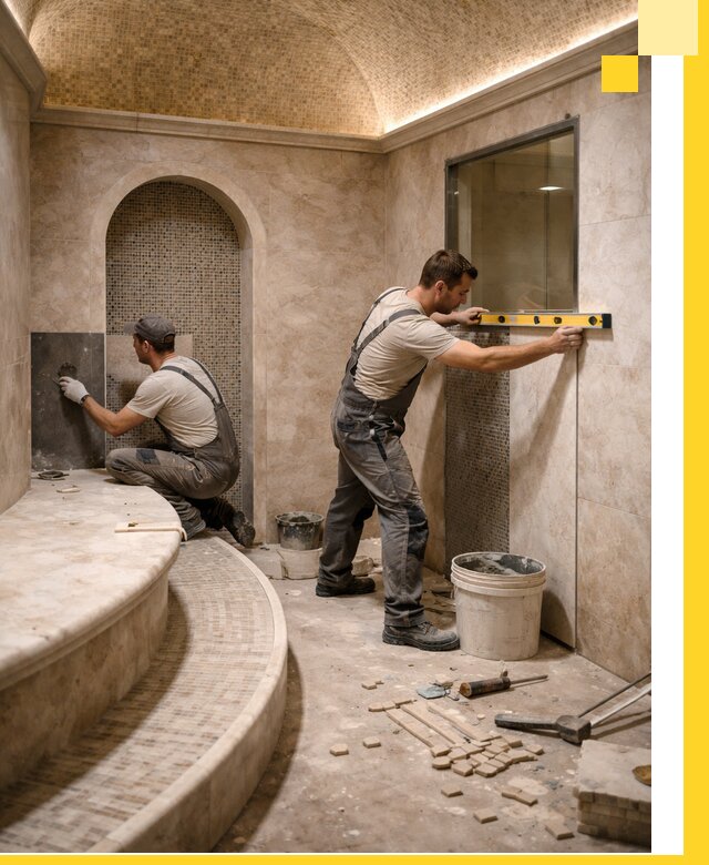 Проектирование и строительство саун с хамамом под ключ в Вятских Поляне