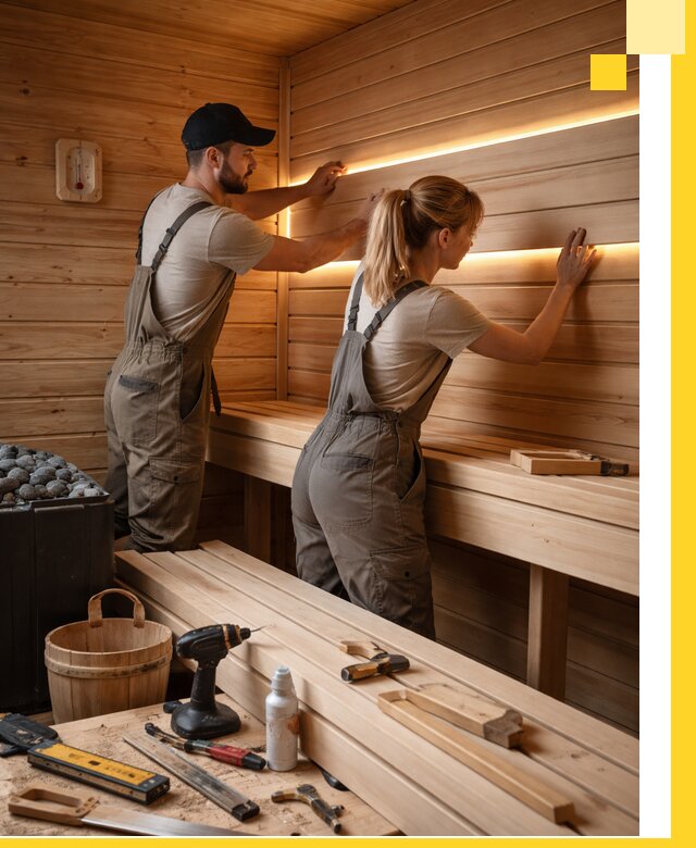 Дизайн саун и бань под ключ с индивидуальным проектом в Вятских Поляне