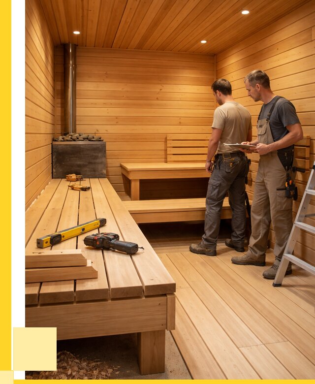 Отделка бань и саун в Вятских Поляне по цене от 4568 р. | ЭриданВтс