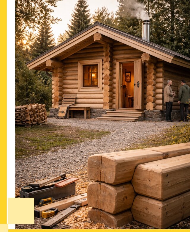 Строительство бань и комплексов в Вятских Поляне от 456750 р.| ЭриданВтс