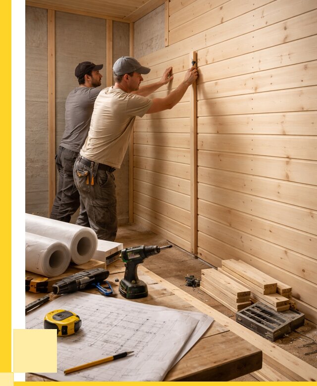 Обшивка бани вагонкой в Вятских Поляне от 1218 р., ЭриданВтс