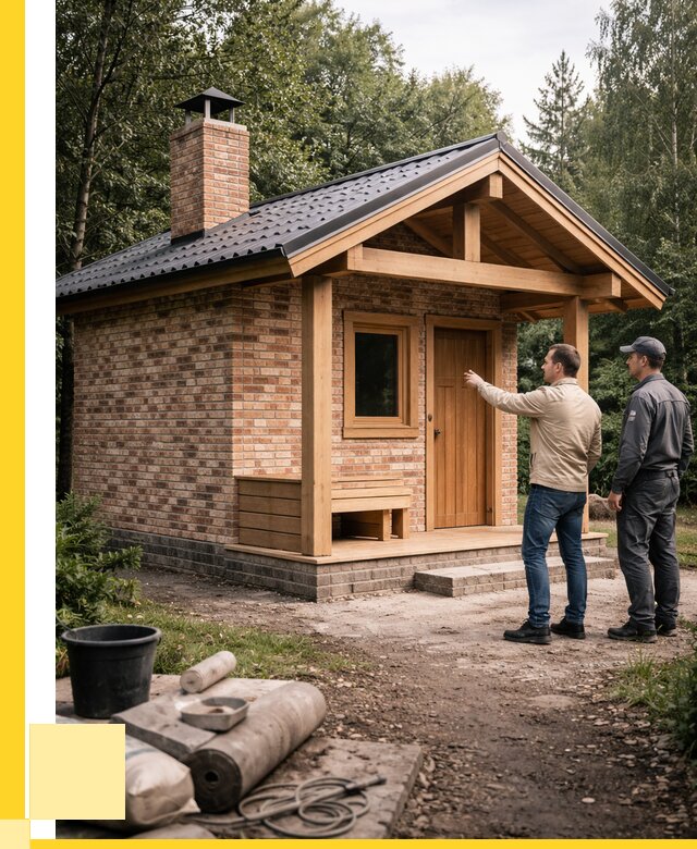 Кирпичные бани и печи в Вятских Поляне от 355250 р. | ЭриданВтс