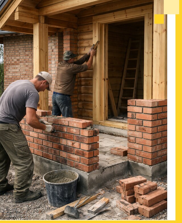 Строительство кирпичных бань под ключ в Вятских Поляне с гарантией качества