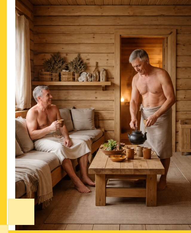 Бани с комнатой отдыха под ключ в Вятских Поляне от 456750 р. | ЭриданВтс